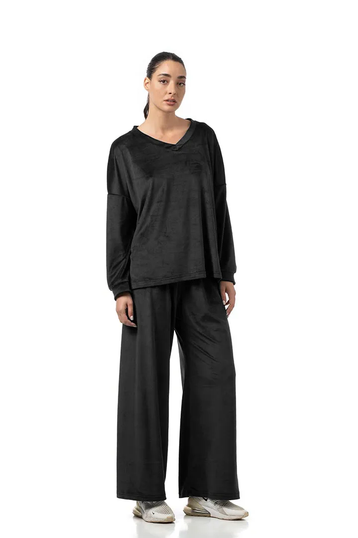 Σετ βελούδο λαιμόκοψη Plus Size #1475/76 - Προϊόν