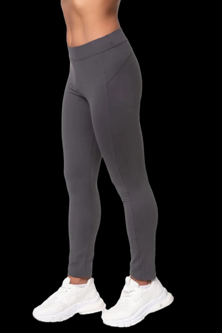 Κολάν Super Therma Fit με χνούδι #872A - Γκρι